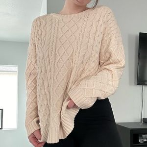 Chunky soft knit sweater